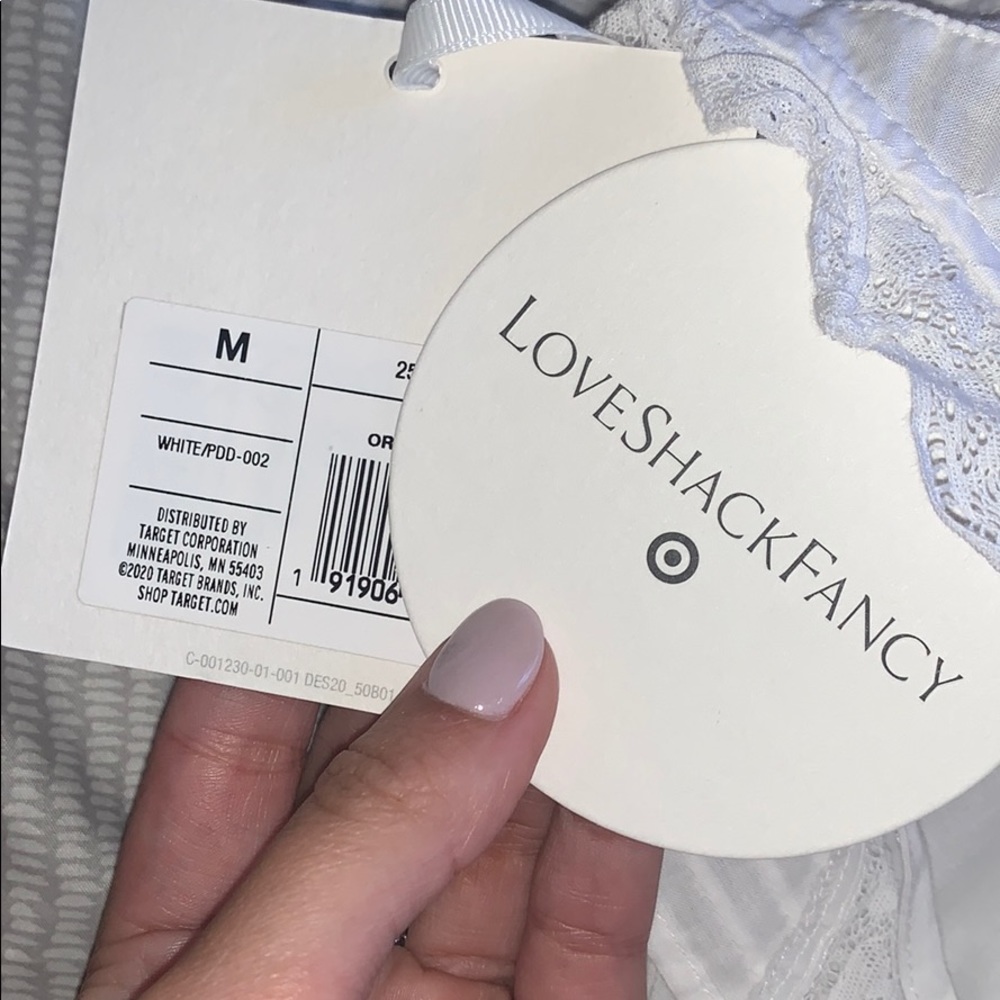 NWT LoveShackFancy x Target Talulah Pintuck Dress - Picture 8 of 8